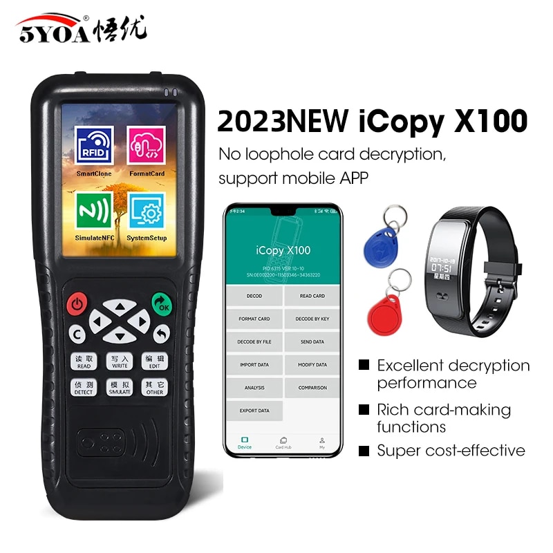 Pet Supplies Online - 5YOA IX100 RFID Reader Icopy New