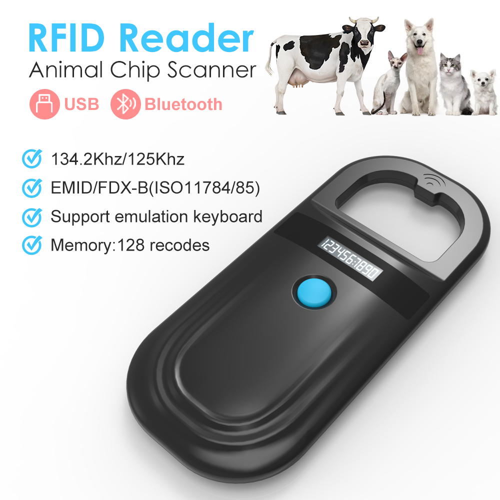 Black Animal RFID Reader 134.2 - Pet Supplies Online ulasan dan harga