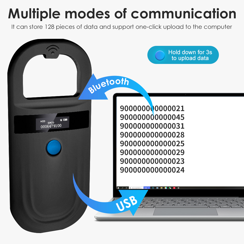 Black Animal RFID Reader 134.2 - Pet Supplies Online ulasan dan harga