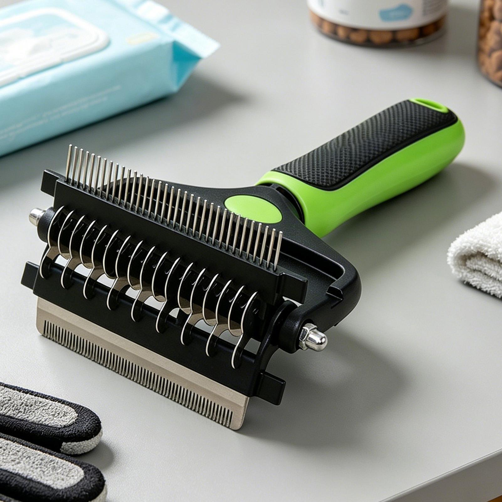 Cat Shedding Brush Undercoat D - Pet Supplies Vet ulasan dan harga