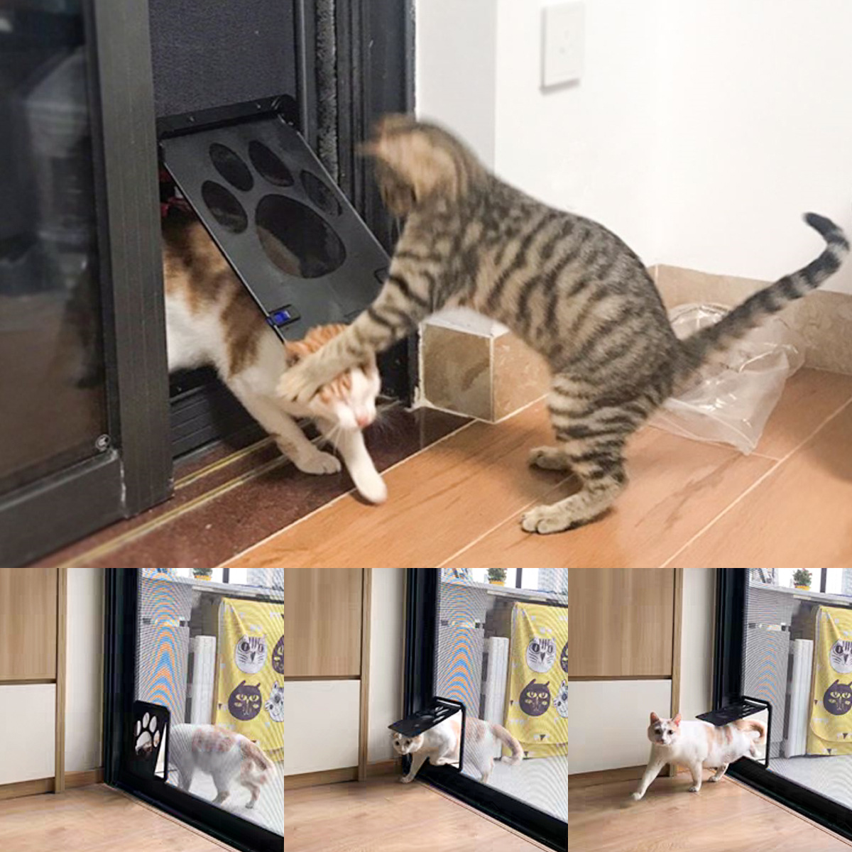 Pet Door New Safe Lockable Mag - Pet Supplies Online ulasan dan harga