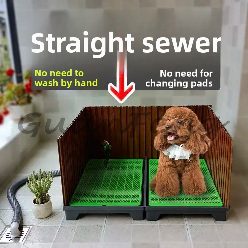 Indoor Flush Pet Dog Potty Uri - Pet Supplies Direct ulasan dan harga