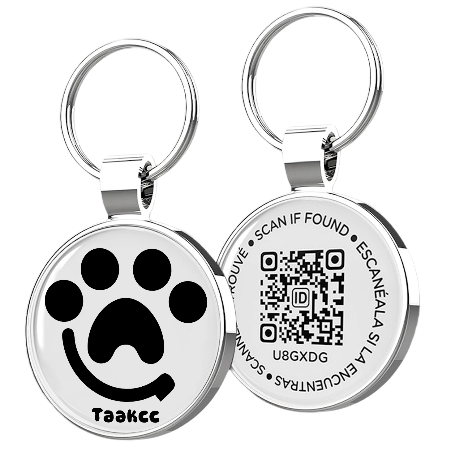 QR ID Pet Tag, Metal Dog Tag w - Pet Supplies Online ulasan dan harga