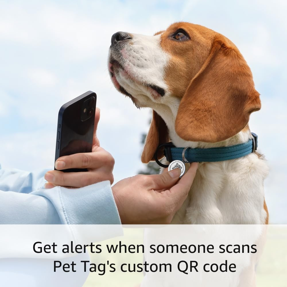 QR ID Pet Tag, Metal Dog Tag w - Pet Supplies Online ulasan dan harga