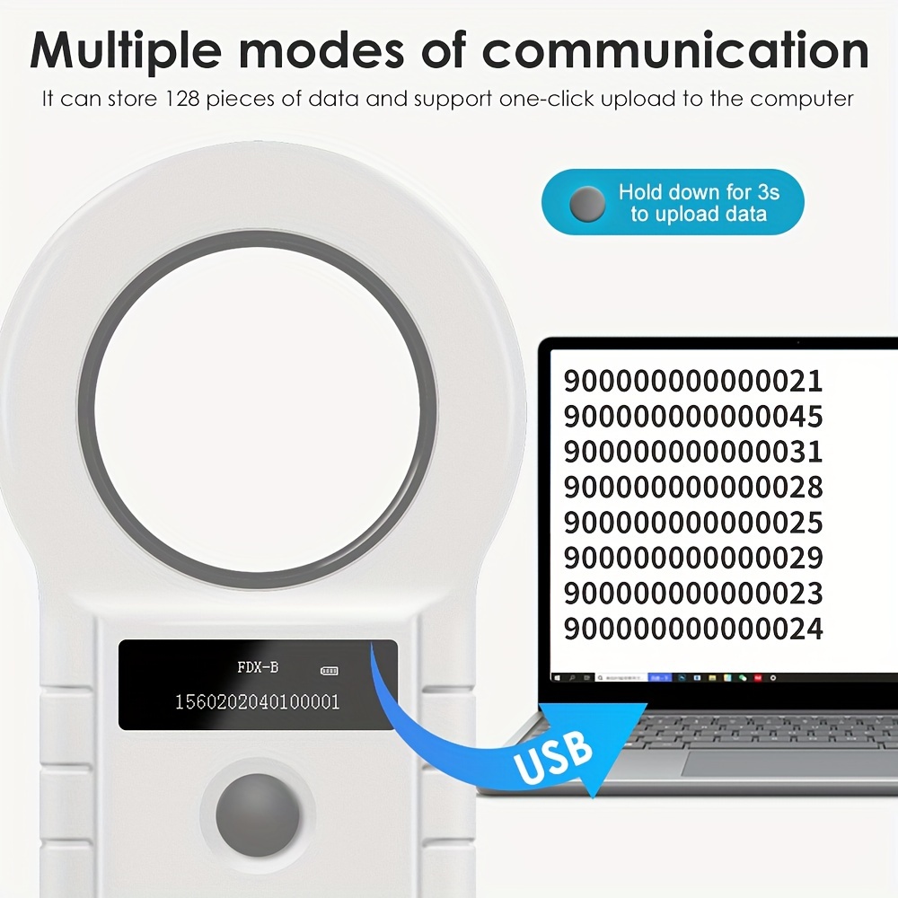 Bluetooth/USB Animal Tag Reade - Pet Supplies Online ulasan dan harga