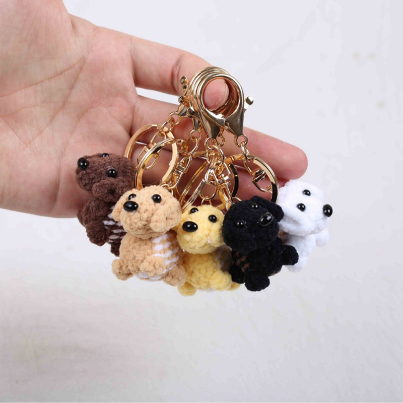 Mini Puppy Series Crochet Keyr - Pet Supplies Store ulasan dan harga