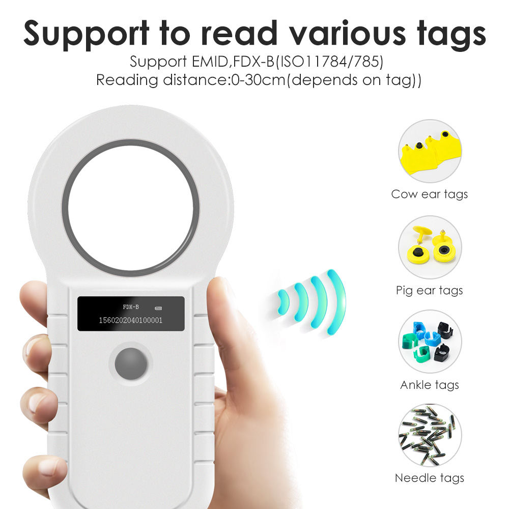 134.2KHz RFID Animal Reader 15 - Pet Supplies Online ulasan dan harga