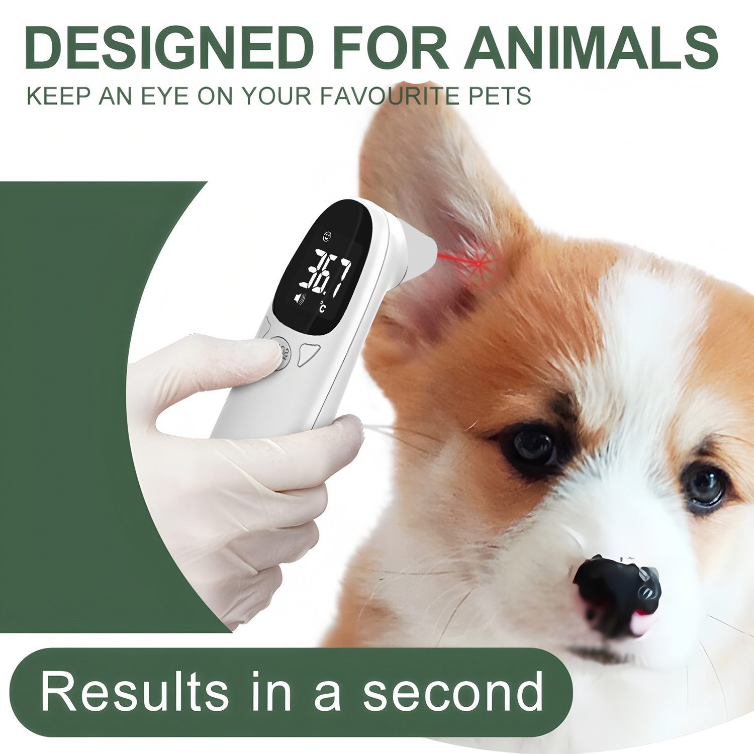 Pet Ear Digital Thermometer No - Pet Supplies Direct ulasan dan harga