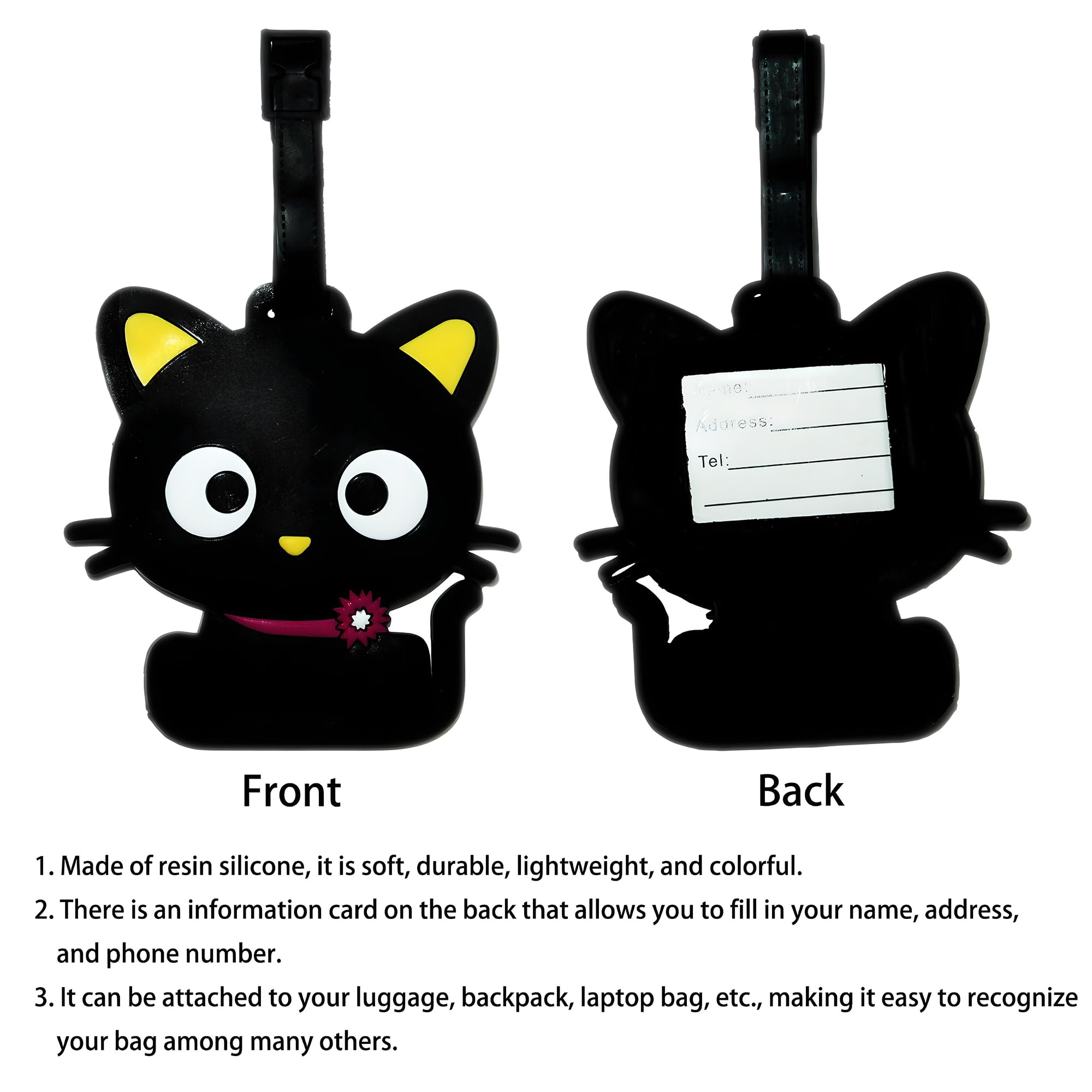 Cute Animal Luggage Tag Travel - Pet Supplies Store ulasan dan harga