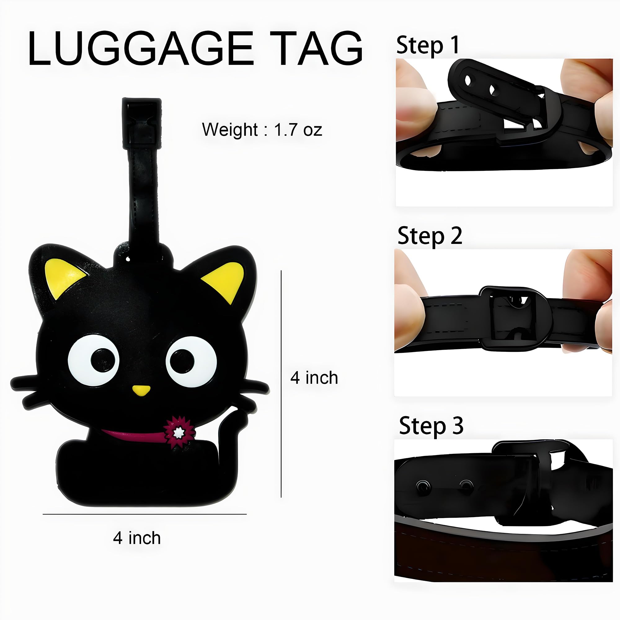 Cute Animal Luggage Tag Travel - Pet Supplies Store ulasan dan harga