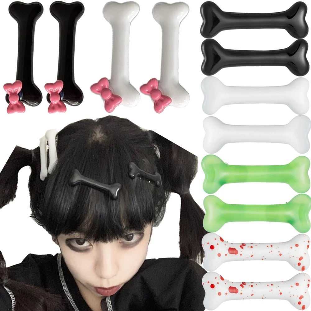 Y2K Cartoon Dog Bone Hair Clip - Pet Supplies Store ulasan dan harga