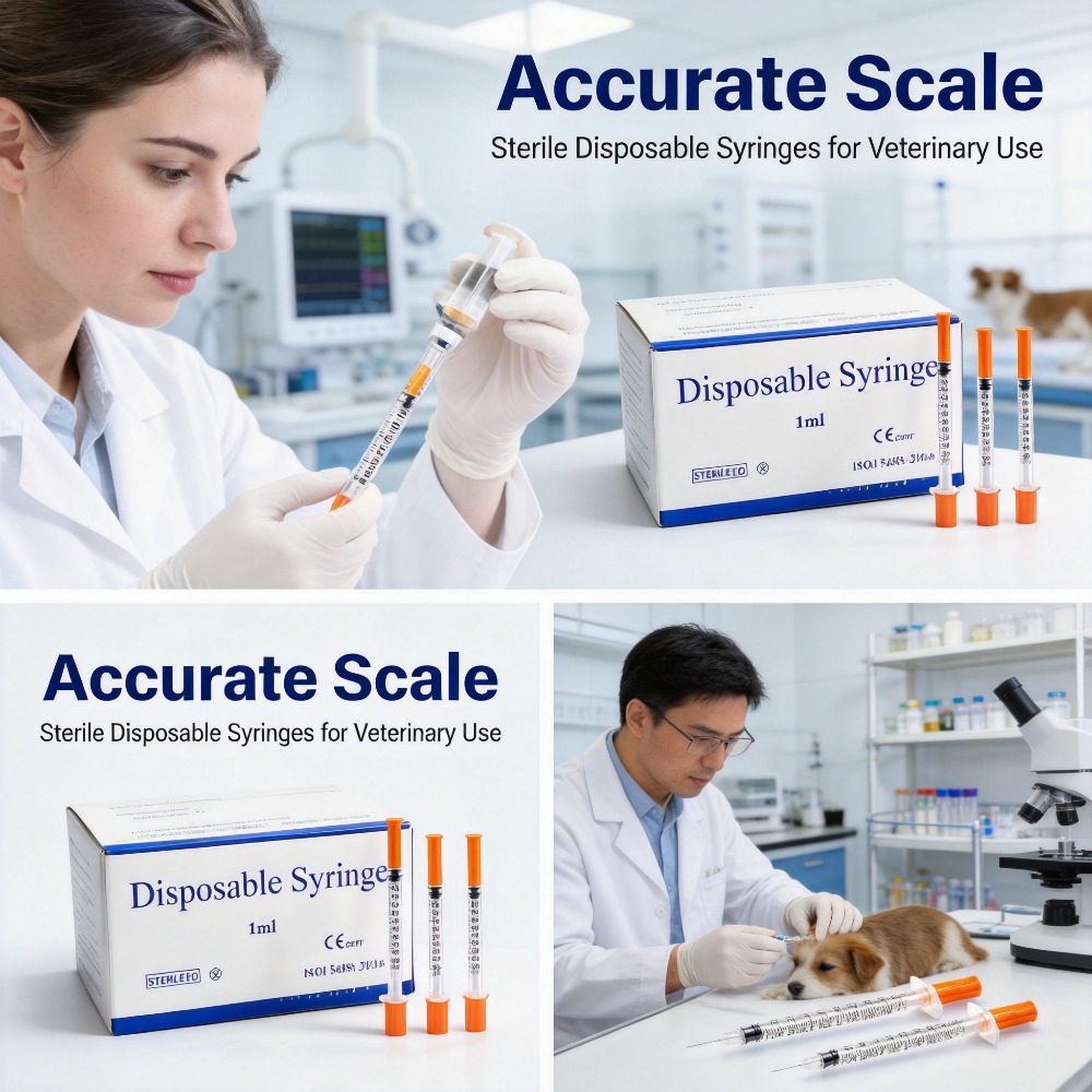 100pcs Disposable Syringe1ml 0 - Pet Supplies Store ulasan dan harga