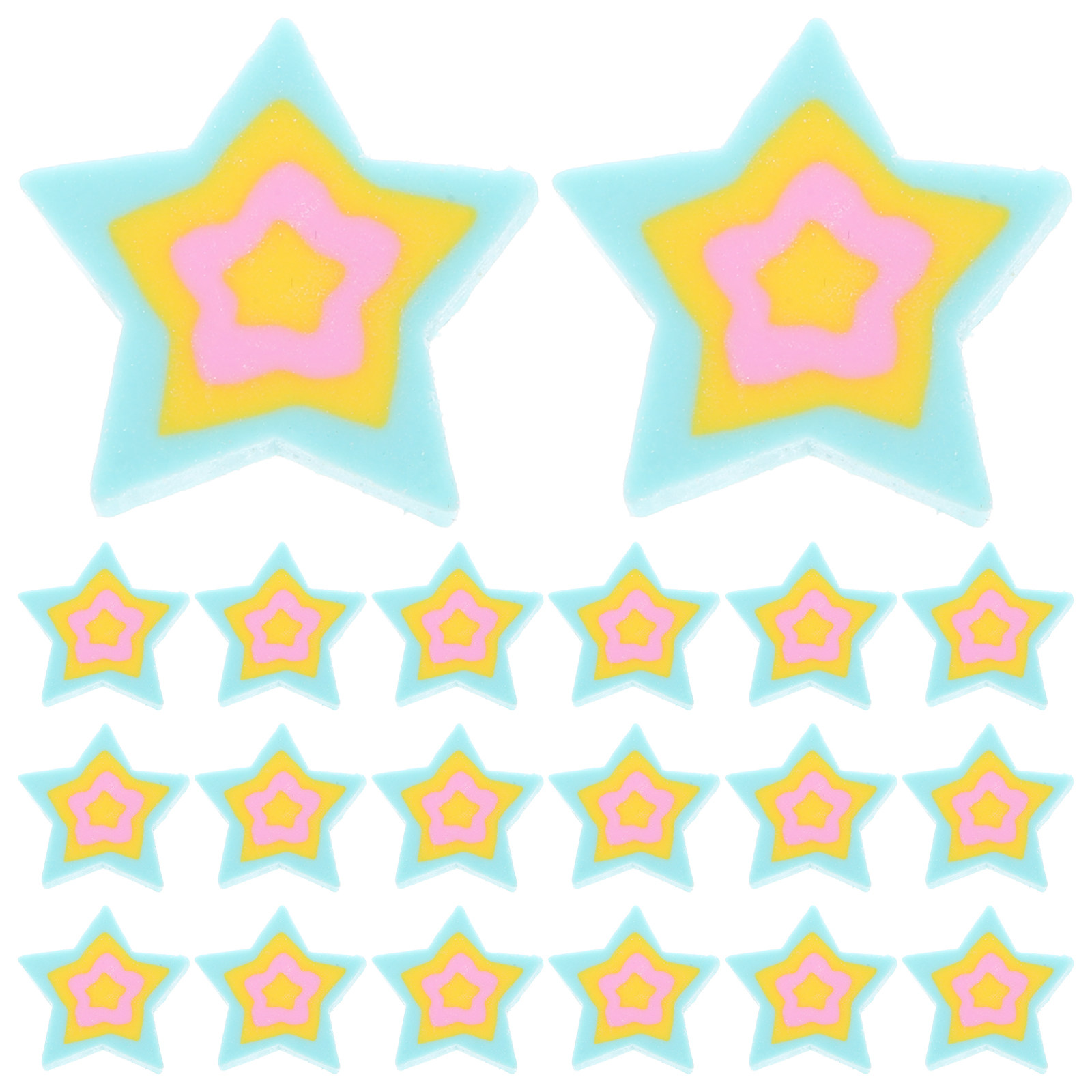 50Pcs Cute Star Erasers Mini B - Pet Supplies In Bulk ulasan dan harga