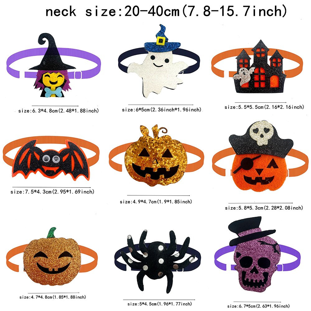 50pcs Halloween Small Dog Cat  - Pet Supplies In Bulk ulasan dan harga