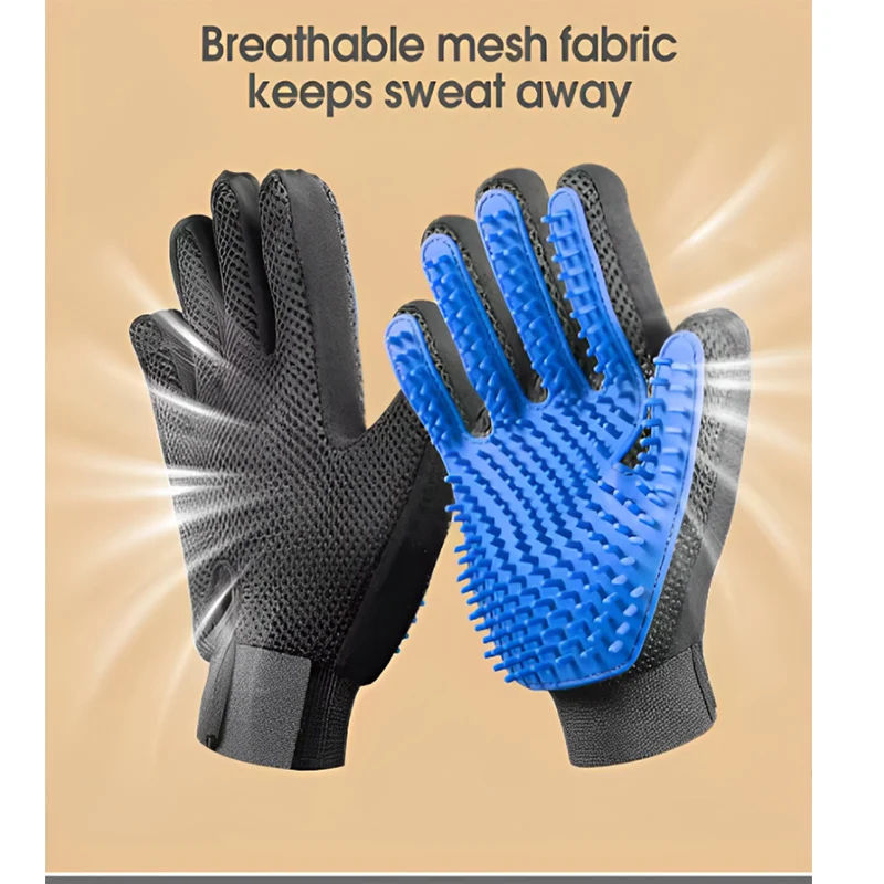 Pet Hair Glove Comb Pet Dog Ca - Pet Supplies Direct ulasan dan harga