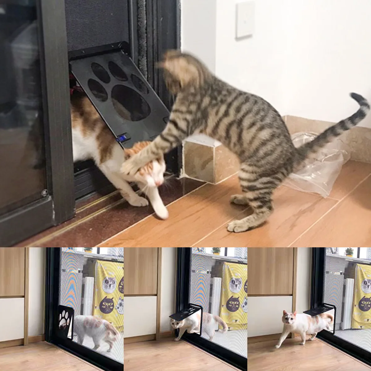 Pet Door New Safe Lockable Mag - Pet Supplies Online ulasan dan harga