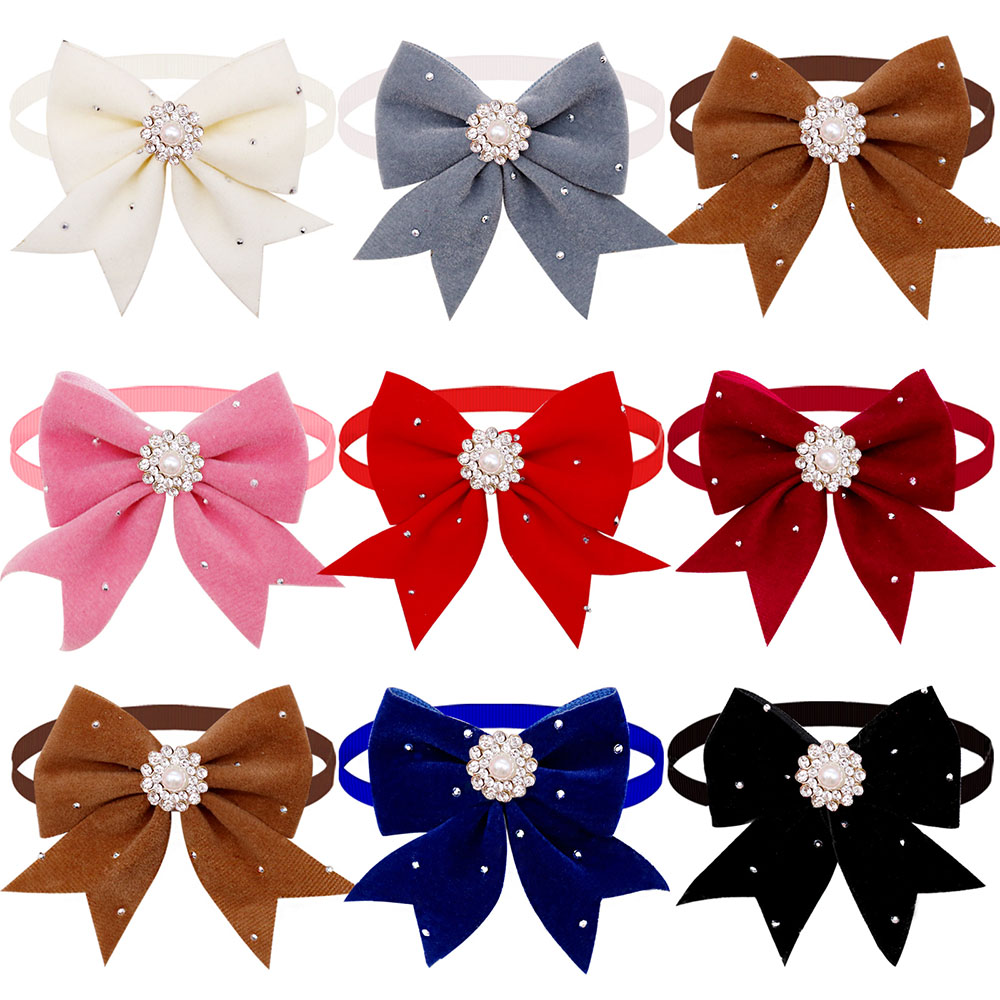 8PCS Dog Collar Floral Ribbon  - Pet Supplies In Bulk ulasan dan harga