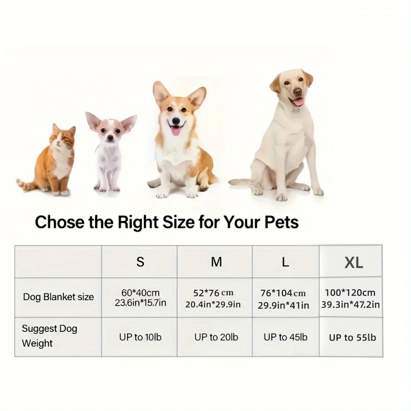 3PCS Soft Fluffy Pet Blanket C - Pet Supplies Store ulasan dan harga