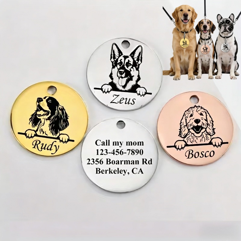 Custom Pet Name Puppy Anti-los - Pet Supplies Direct ulasan dan harga