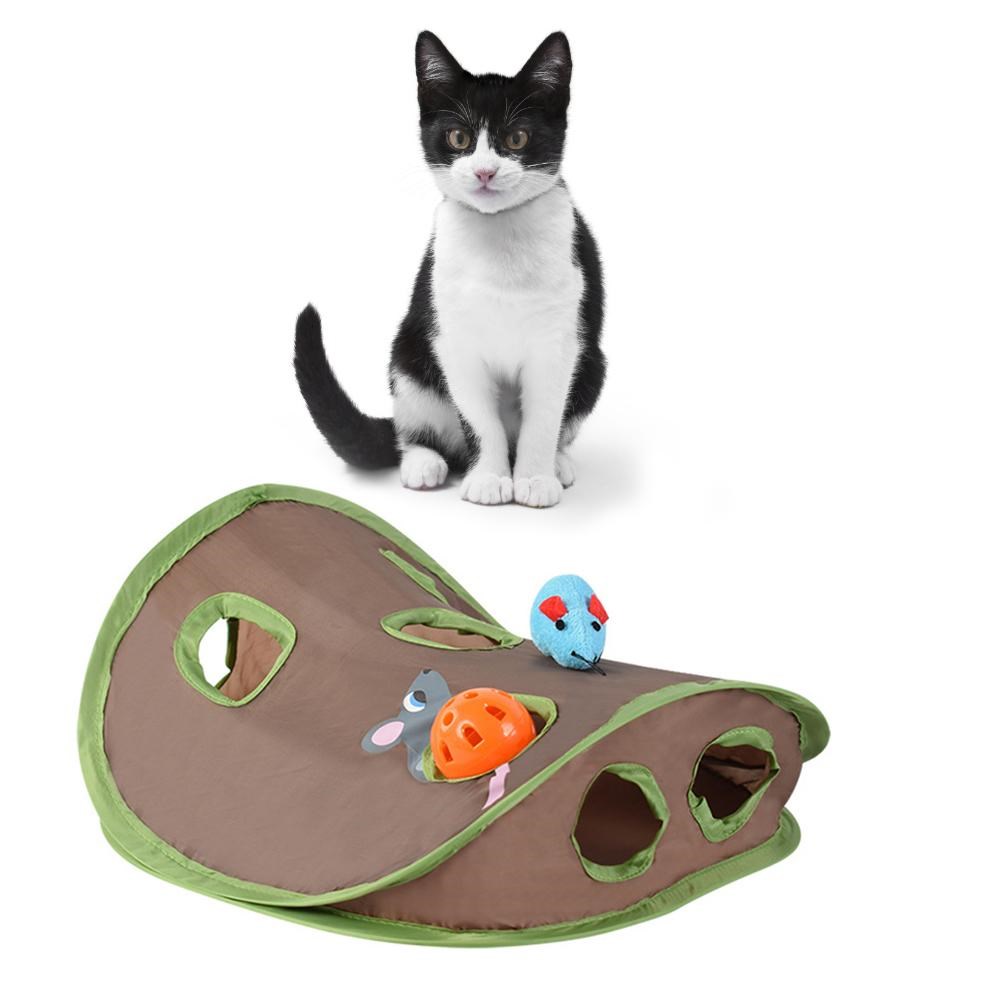 Cute Pet Cat Interactive Hide  - Pet Supplies Online ulasan dan harga