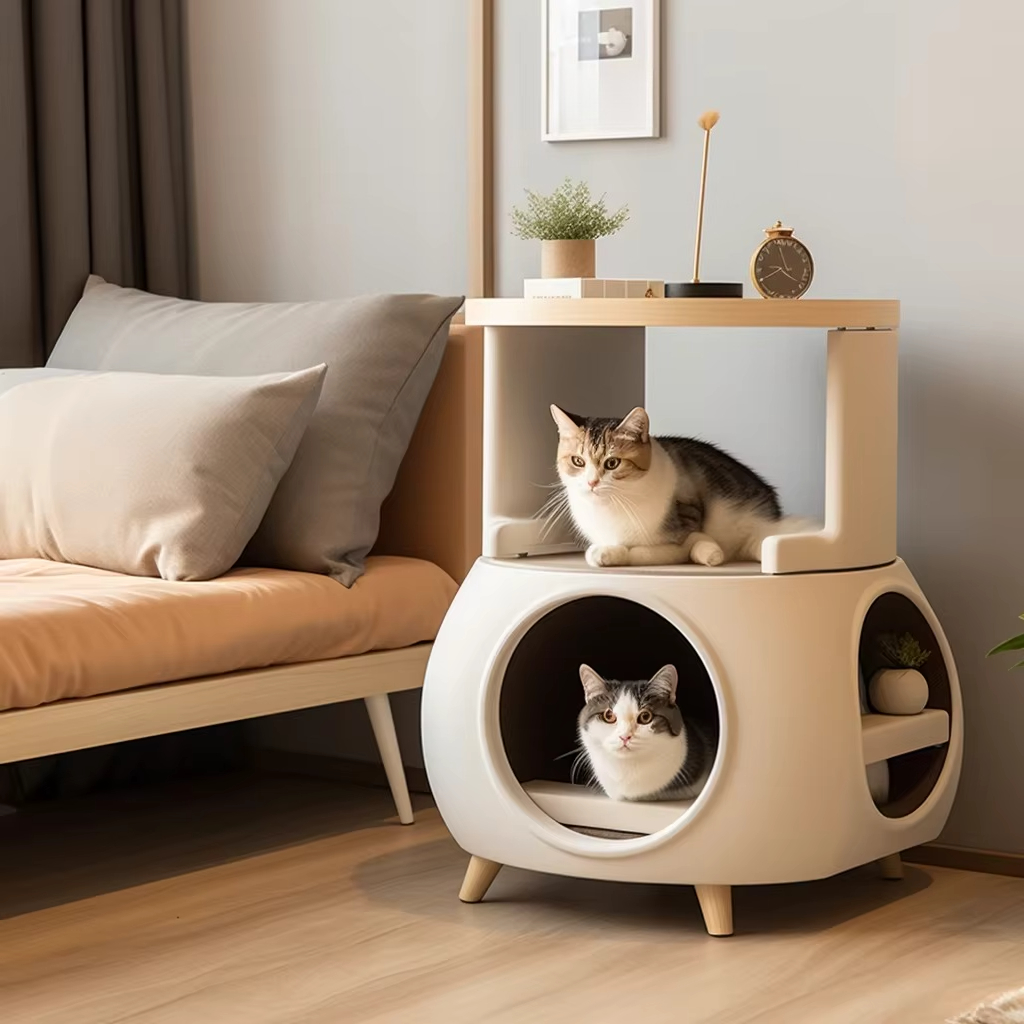 Nightstand Cat House Custom Pe - Pet Supplies Online ulasan dan harga